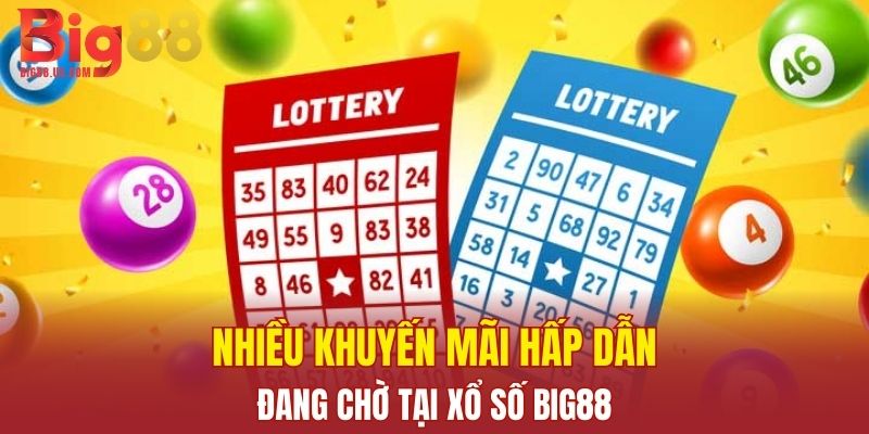 Nhiều khuyến mãi hấp dẫn đang chờ tại xổ số Big88